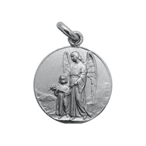 Medalla del Angel de la Guarda en plata
