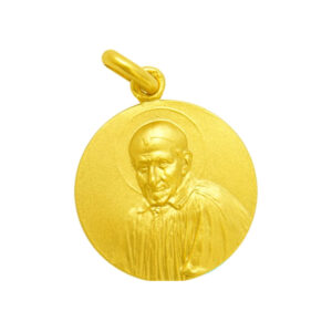 Medalla de San Vicente de Paul en oro