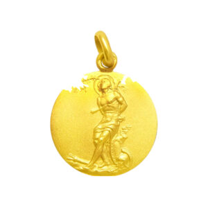 Medalla de San Sebastian en oro