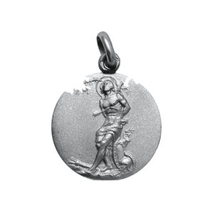 Medalla de San Sebastian en plata
