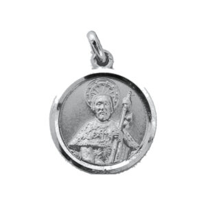 Medalla de Santiago Apostol (Busto) en plata