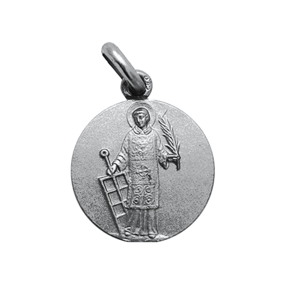 Medalla de San Lorenzo en plata