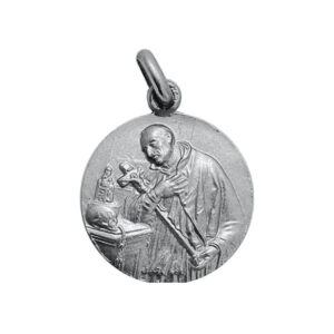 Medalla de San Jose Oriol en plata