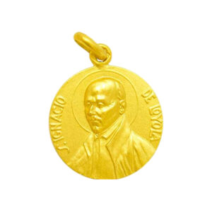 Medalla de San Ignacio de Loyola en oro