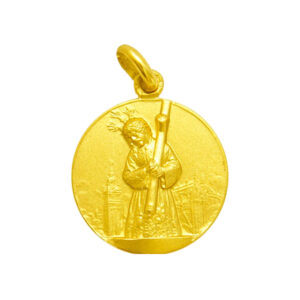Medalla del Cristo del Gran Poder en oro