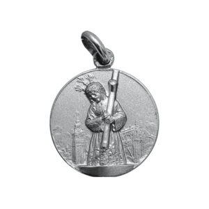 Medalla del Cristo del Gran Poder en plata